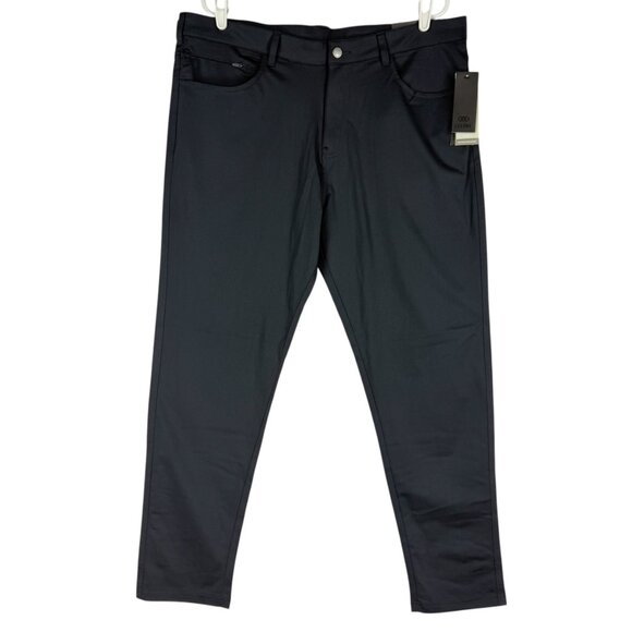 Leg3nd Men's Comfort Fit Performance Stretch Moisture Dark Navy Pants 38x30 NWT - Picture 1 of 11